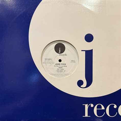 Jamie Foxx feat. Twista - DJ Play A Love Song (Remix) (12'') - FATMAN RECORDS