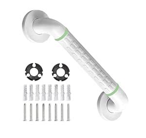 Fossa 2-Year Warranty 12 Inch Bathroom Grab Bar – 304 Stainless Steel ...