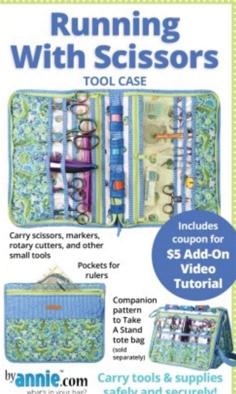 ByAnnie Running with Scissors Tool Case 2 Day Class, April 2, April 9 ...