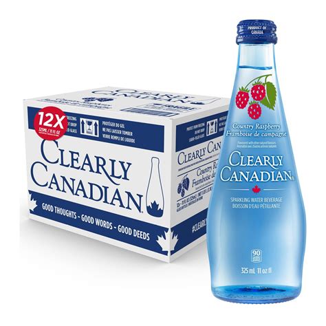 Country Raspberry Sparkling Spring Water Beverage, Natural Carbonated ...