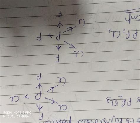 The polarity of (i) PF3Cl2 and (ii) PF₂Cl3 respectively are? A B (i ...