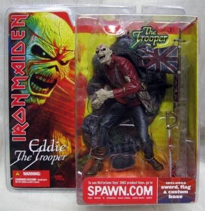 McFarlane Toys Iron Maiden Eddie The Trooper Spawn - Iron Maiden Eddie ...