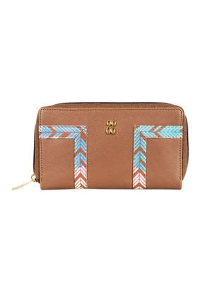 Buy Baggit Women Tan Wallet (M) Online