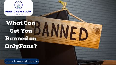 What Can Get You Banned On OnlyFans? - FreeCashFlow.io 2026