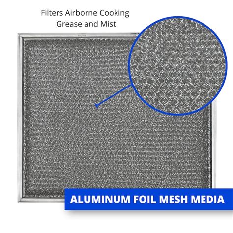 American Metal Filter Company Universal Air Filter (Silver) BPRHF0807 ...
