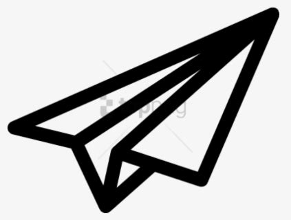 Free Paper Airplane Clip Art with No Background - ClipartKey
