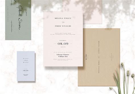 Free Wedding Card Mockup (PSD)