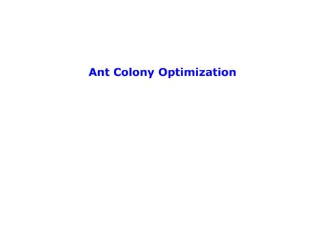 Image result for Ant Colony Optimization Formula