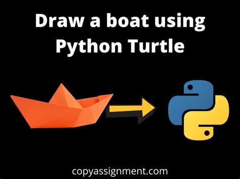 How to Make Simple Boat in Python Turtle Code 的图像结果
