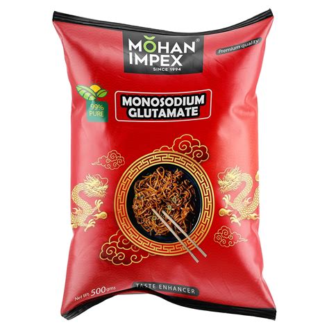 Mohan Impex MSG Monosodium Glutamate 500g | Pure Taste Enhancer Powder ...