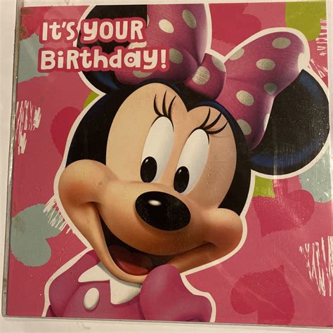 Minnie Mouse Happy Birthday