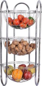 FLIP FINZ Fruits/Vegetables Kitchen Rack Steel Price in India - Buy ...