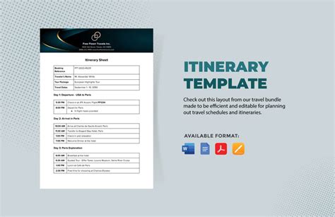Event Itinerary Templates in Word - FREE Download | Template.net