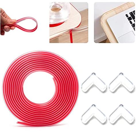 Baby Bumper Strip Safety Corner Protector Cushion Edge Guard Clear ...