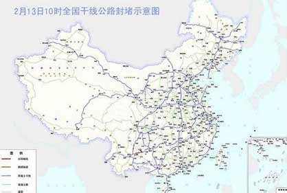 中国高速公路地图高清版大图 图片预览