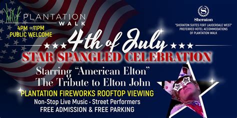 4th of July Star Spangled Celebration, 321 N University Dr, Plantation ...