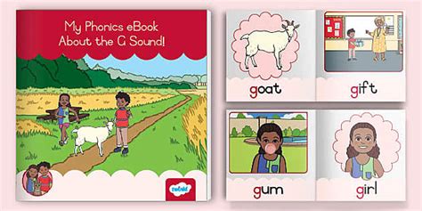 Grade R Phonics eBook: Letter G (teacher made) - Twinkl