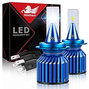 WinPower H7 LED Headlight Bulbs High Brightness 10400lm 6000K Cool ...