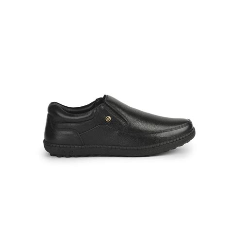 Buy Healers Formal (Black) Non lacing Shoes For Men ER-38 By Liberty