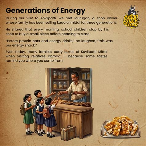 Kovilpatti Kadalai Mittai 125g (Groundnut Chikki) – Indian Snack House