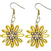 Designer's Collection Paper Quilling Ear Rings for Women-DSERA005_A ...