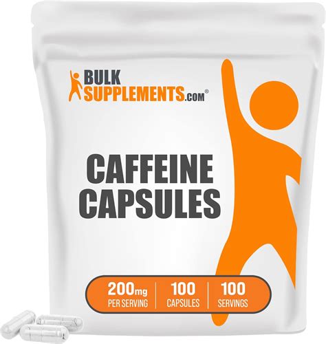 Buy BulkSupplements.com Caffeine Capsules - Caffeine Supplements ...