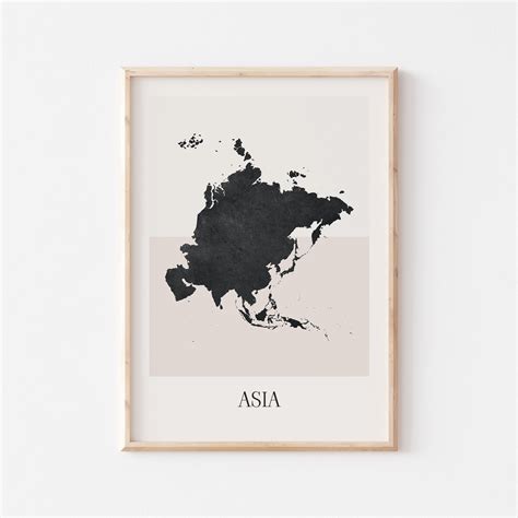 Asia Map Poster 的图像结果