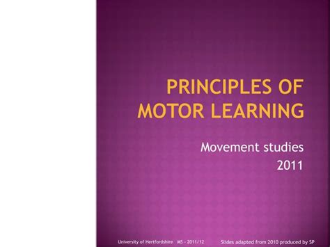 Motor Learning Principles 的图像结果