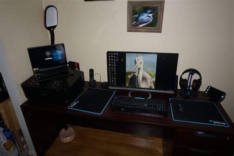 Computer Desk Set Up Ver 3