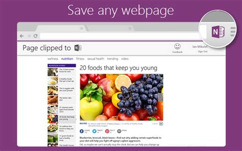 Image result for Using OneNote Clipper in Edge
