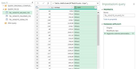 Append Query Excel 的图像结果