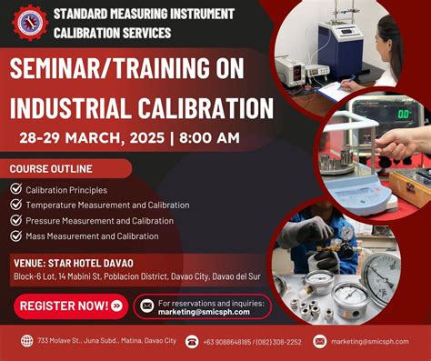Standard Measuring Instrument Calibration Services Seminar/Training on ...