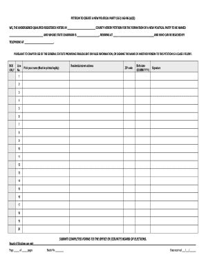 Fillable Online SUBMIT COMPLETED FORMS TO THE OFFICE OF (COUNTY ... Fax ...