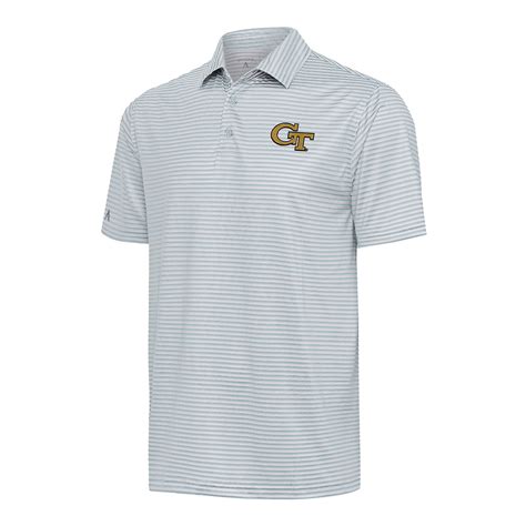Georgia Tech Yellow Jackets Skills Grey Polo – Georgia Tech Official ...