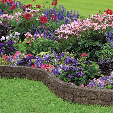 Buy Garden GearOutdoor Border Edging Eco Friendly “EZ” Curve Rockwall ...