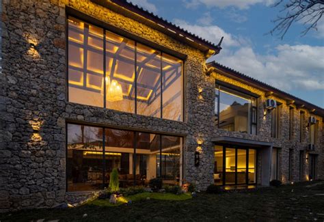 Mushan Snow Cottage Twilight Peaks • View Guanshan Shejing Linshu ...