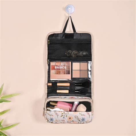 Floral Hanging Travel Toiletry Kit Bag Online - Premium Vanity Pouch ...