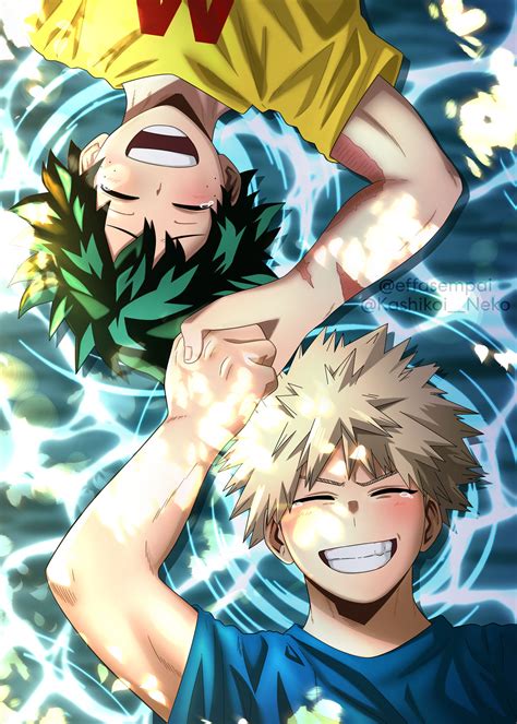 Bakugou Katsuki x Midoriya Izuku | bakudeku by effasempai on DeviantArt