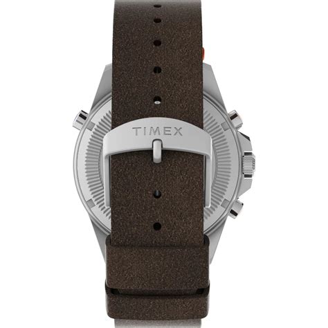 Timex Expedition North™ Tide-Temp-Compass 43mm Eco-Friendly Leather St ...