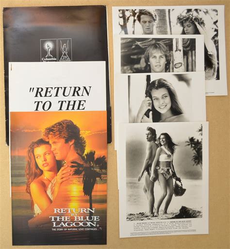 “Return To The Blue Lagoon” Original Cinema Exhibitors Press Kit ...