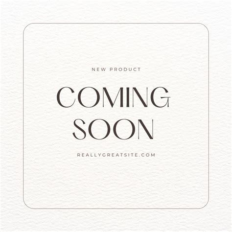 Coming Soon Announcement Template