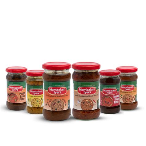 Traditional Flavors in Special Combo Packs – Mambalam Iyers Food Products
