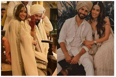 Shahid Kapoor Mira Rajput Set Major Couple Goals at Kunal Rawal Arpita ...