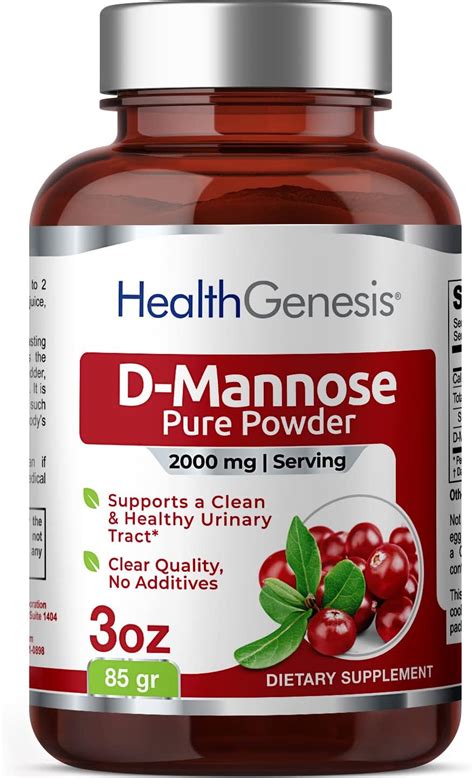 Health Genesis D-Mannose Pure Powder - Supports Urinary Bladder India ...