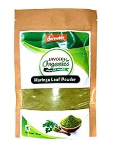 JAYCEE Organics Moringa Leaves Powder 100 gm : Amazon.in: Grocery ...