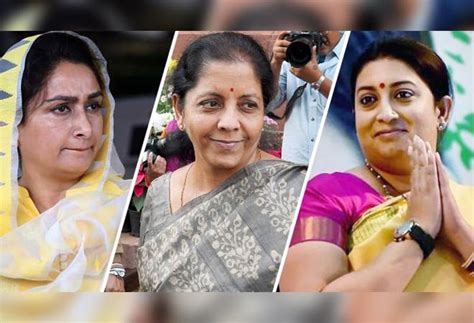Modi 2.0 council of ministers: Here's a list of women ministers in the ...