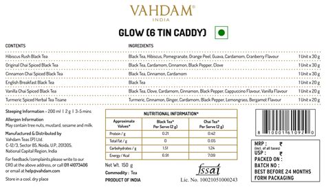 Buy GLOW Assorted Teas Gift Box Online @ Best Prices in India - VAHDAM ...