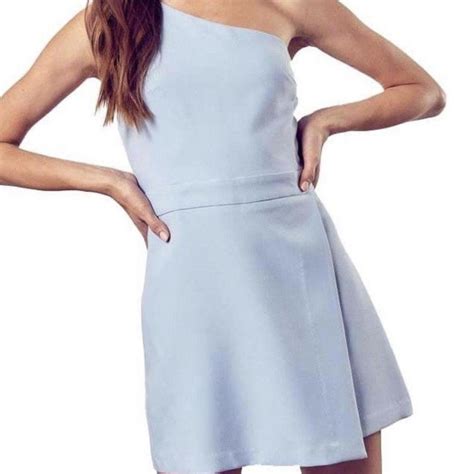 Bloomingdale's Women's Blue Dress | Depop