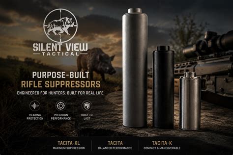 Silent View Tactical: Premium Suppressors & made in texas