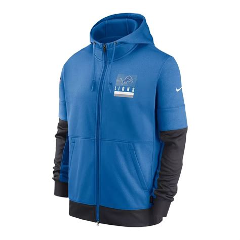 Detroit Lions Nike Men's Sideline Therma Full Zip Hoodie | SportChek
